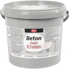 Beton-Modelliermasse, Grau, 4500 g/ 1 Pck