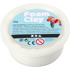Foam Clay® , Weiß, 1x35g/ 1 Dose