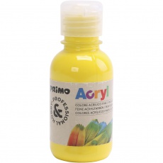 PRIMO Acrylfarbe in ausgezeichneter Qualität, Primärgelb, 125ml/ 1 Fl.