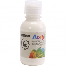 PRIMO Acrylfarbe in ausgezeichneter Qualität, Beige, 1x125ml/ 1 Fl.