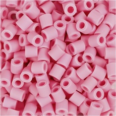 NABBI BioBeads, Größe 5x5 mm, Lochgröße 2.5 mm, medium, Rosa, 1000Stk/ 1 Pck