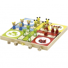 VIGA Brettspiel Ludo Tiere , 1Set/ 1 Set