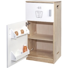 VIGA Spielzeugkühlschrank, H 79 cm, T 34 cm, B 40 cm, 1Stk/ 1 Stk