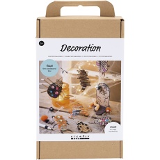 Kreativ Set Dekoration, Insekten, Würmer und Grabsteine, Sortierte Farben, 1Pck/ 1 Pck