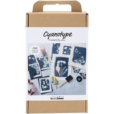 Kreativ Set Cyanotypie, Blau, 1 Pck