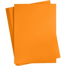 Karton, farbig, A2, 420x594 mm, 180 g, Orange, 1x100Bl./ 1 Pck