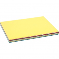 Frühlingskarton, A5, 148x210 mm, 180 g, Sortierte Farben, 60Bl. sort./ 1 Pck