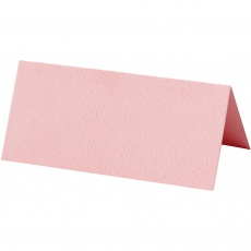 Tischkarten, Größe 9x4 cm, 220 g, Rosa, 20Stk/ 1 Pck