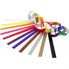 Papierketten, 16 cm, 15 mm, Sortierte Farben, 400Stk/ 1 Pck