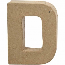 Buchstaben, D, H 10 cm, B 7,7 cm, Dicke 1,7 cm, 1Stk/ 1 Stk