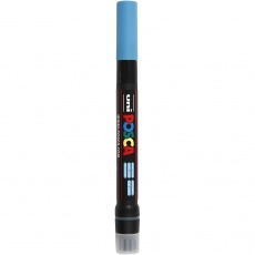 Posca Marker , 1-10 mm, brush, Hellblau, 1 Stk