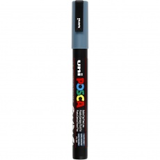 Posca Marker , Strichstärke 0,9-1,3 mm, Schiefergrau, 1Stk/ 1 Stk