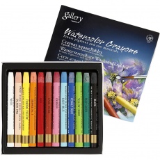 Gallery Aquarell-Kreide, L 9,3 cm, Sortierte Farben, 12Stk/ 1 Pck