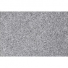 Bastelfilz, 42x60 cm, Dicke 3 mm, Grau, 1Bl./ 1 Bl.