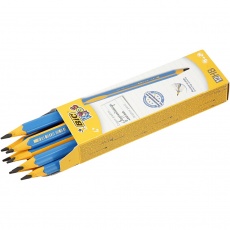 Kinder-Bleistift, L 14 cm, Dicke 10 mm, Mine 4 mm, 12Stk/ 1 Pck