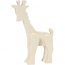 Tierfigur, Giraffe, H 19 cm, B 14 cm, 1 Stk