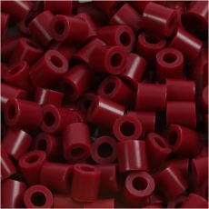 Fotoperlen, 5x5 mm, 2,5 mm, medium, Weinrot (4), 1100Stk/ 1 Pck