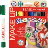 Playcolor Make up, Sortierte Farben, 6x5g/ 1 Pck