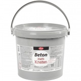 Beton-Modelliermasse, Grau, 4500 g/ 1 Pck