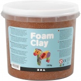 Foam Clay® , Braun, 1x560g/ 1 Eimer