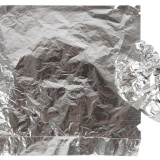 Blattmetall, 16x16 cm, Silber, 25Bl./ 1 Pck, 0,625 m2