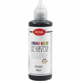 Window Color - Konturfarbe, Schwarz, 90ml/ 1 Fl.