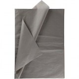 Seidenpapier, 50x70 cm, 14 g, Dunkelgrau, 1x10Bl./ 1 Pck