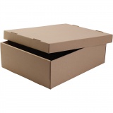 Schulbox mit Deckel, Größe 39,5x32,5x12,5 cm, 1 Stk
