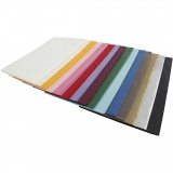 Seidenpapier, Blatt 50x70 cm, 17 g, Sortierte Farben, 15x2Bl./ 1 Pck