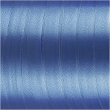 Kräuselband, B 10 mm, Glänzend, Blau, 1x250m/ 1 Rolle