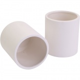 Becherförmige Keramikgefäße, D 9 cm, Größe 10 cm, 1x12Stk/ 1 Pck