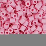 NABBI BioBeads, Größe 5x5 mm, Lochgröße 2.5 mm, medium, Rosa, 1000Stk/ 1 Pck