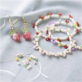 Mini Kreativ Set Schmuck, Elastisches Armband und Ohrring, 1Pck/ 1 Pck