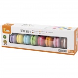 VIGA Holz-Macarons, Größe 4.5 cm, 8Stk/ 1 Pck