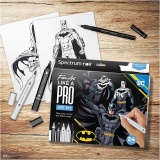 Kreativ Set Illustration, Batman: Helden & Bösewichte , Sortierte Farben, 1 Pck