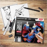 Kreativ Set Illustration, Superman, Sortierte Farben, 1 Pck