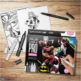 Kreativ Set Illustration, Harley Quinn, Sortierte Farben, 1 Pck