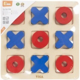 VIGA Tic-Tac-Toe, H 0,9 cm, L 22 , 1 Stk