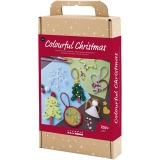 Kreativ Mix Bunte Weihnachten, Weihnachtsfiguren, Sortierte Farben, 1Pck/ 1 Pck