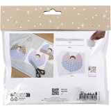 Mini Kreativ Set Papierdeko, Engel, Sortierte Farben, 1Pck/ 1 Pck