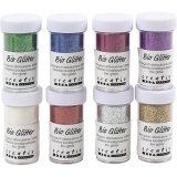 Bio Sparkles, Sortierte Farben, 8x27ml/ 1 Pck