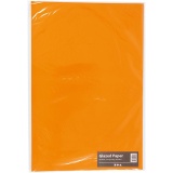 Glanzpapier, 32x48 cm, 80 g, Orange, 25Bl./ 1 Pck