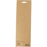 Krepppapier, Blatt 25x60 cm, Kreppanteil: 180%, 105 g, Creme, 4Bl./ 1 Pck