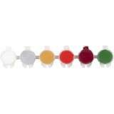 Hobbyfarbe Plus Color, Weihnachtsfarben, 6x5ml/ 1 Pck