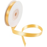 Satinband, 10, Gelb, 30m/ 1 Rolle