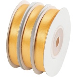 Satinband, 10, Gelb, 30m/ 1 Rolle