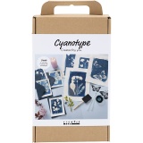 Kreativ Set Cyanotypie, Blau, 1 Pck