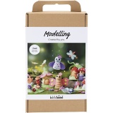 Kreativ Set Modellieren, Fee, Pastellfarben, 1 Pck