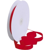 Satinband, B 15 mm, Rot, 50m/ 1 Rolle