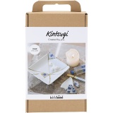 Kreativ Set Kintsugi, Schale, Blau, Gold, Weiß, 1 Pck